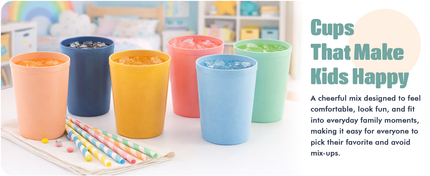 Small Reusable Cups –8 oz
