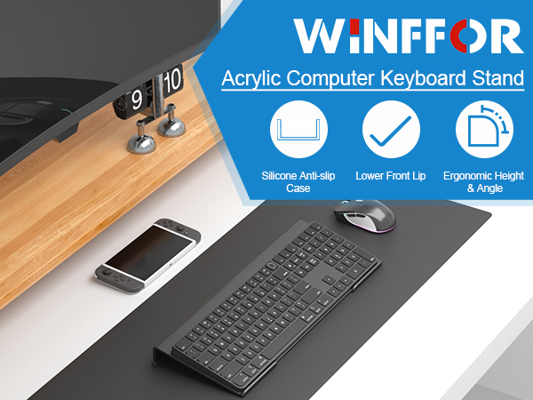 computer keyboard riser