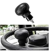 Yourkar Steering Wheel Spinner Knob - Forklift Turning Aid, Non-Slip Power Handle for Tractors, C...