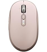 INFINMIND L610 Wireless Mouse, Bluetooth Rechargeable Mouse. | 2.4G USB + 2 Bluetooth, Silent, Pr...