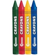 Rosmonde Crayons Bulk Pack, Regular Size, 3 Colors, 320 Pack, 960 count