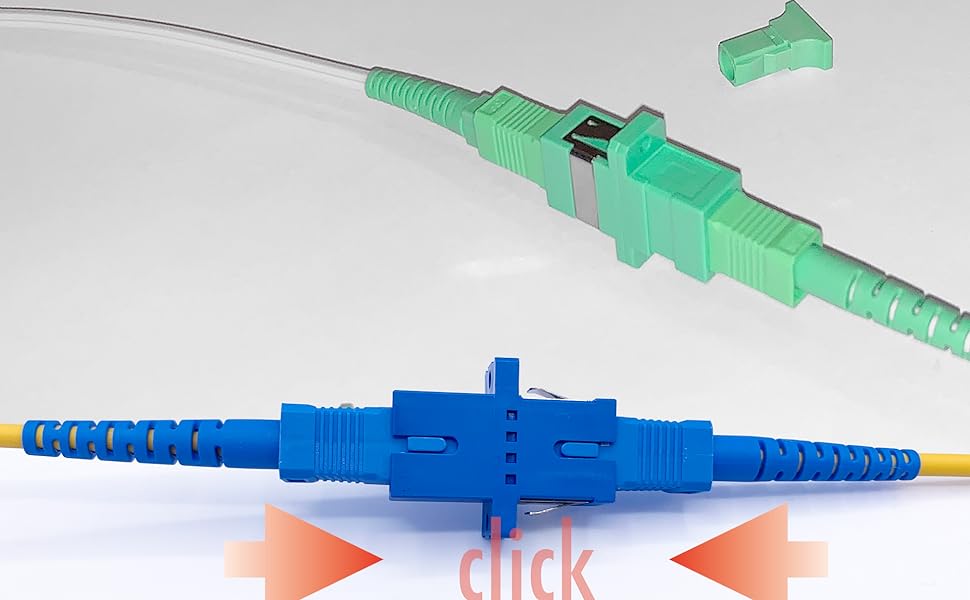 fiber opitc cable adatper ftth elfcam