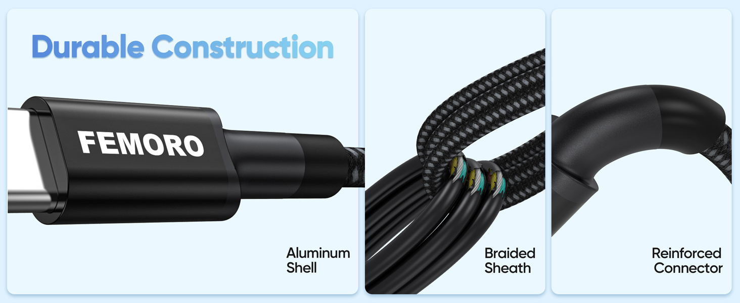 USB C Charging Cable 240W