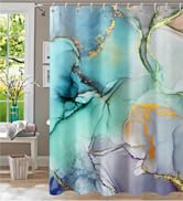 marble shower curtain