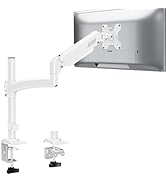 Single Monitor Mount Arm, VESA Desk Mount Stand for 13-32 inch Computer Screen up to 22 lbs, Adju...