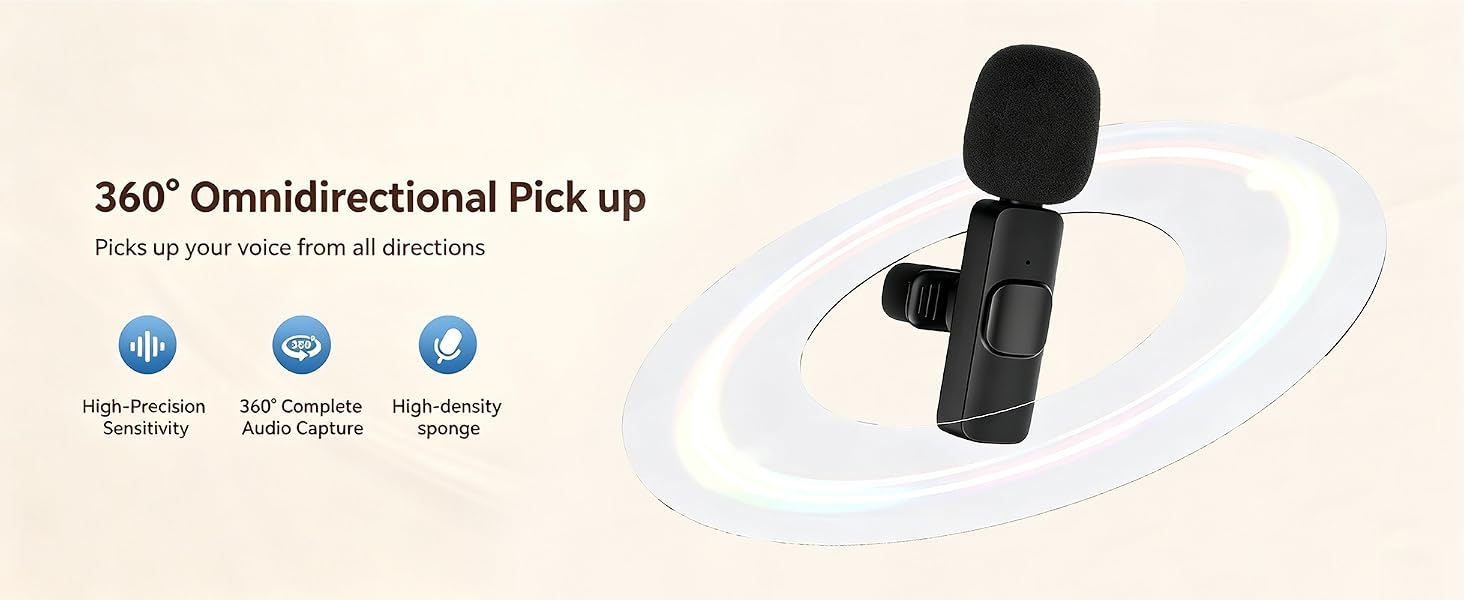 wireless lavalier mic for iphone