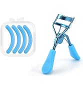 1 Set Blue Eyelash Curlers for Women Eyelash Curler with 4 Replacement Refill Pads Lash Curler Pr...