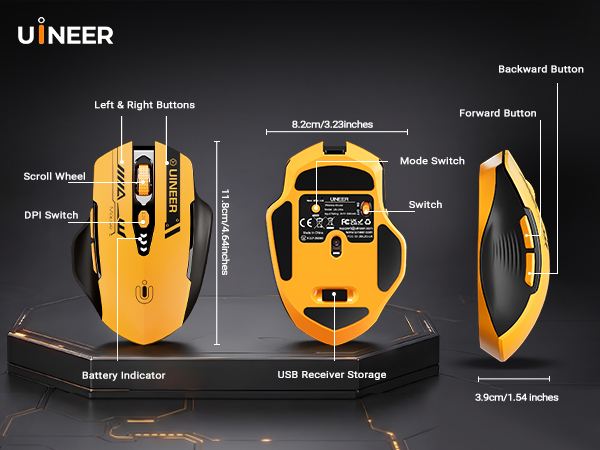 wireless gaming mouse
