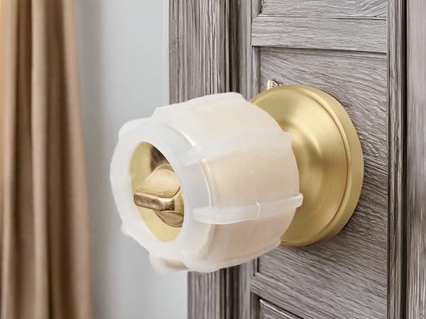 door knob stopper enjoy cover door knob grips cover silicone black wall protector