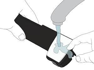rinse to restore sticky pad