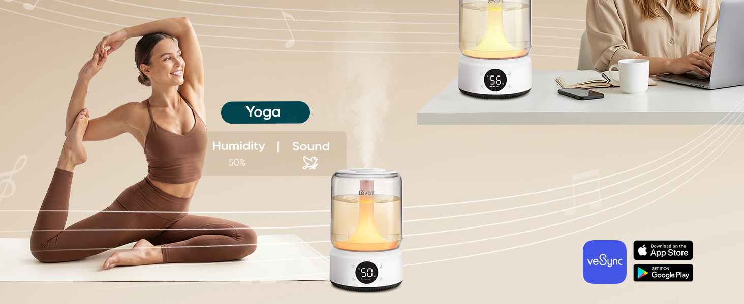 Smart Control: Enjoy Every Moment with Mist, Sound and Light
