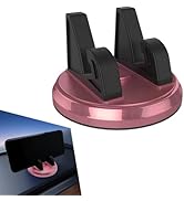 Dogary 1 PC Car Dashboard Phone Mount, 360 Degree Rotating in Car Phone Mount, Anti-Slip Center C...