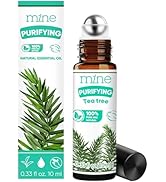 Mine Tea Tree Essential Oil Roll On - 100% Natural Tea Tree Oil for Skin, Face