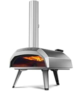 Ooni Karu 12 Multi-Fuel Outdoor Pizza Oven – 12 Inch Pizzas in 60 Seconds - Portable Wood and Gas...