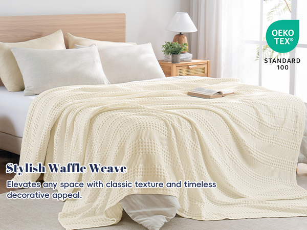 Cooling Waffle Blanket