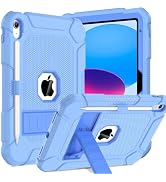 BMOUO Case for iPad (A16) 11th Generation 11 Inch 2025/iPad 10th Generation 10.9" 2022 - With Kic...
