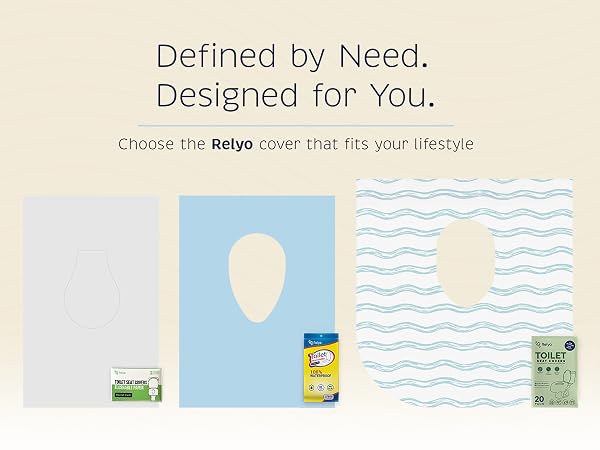 waterproof toilet seat covers, travel hygiene essentials, public restroom protection, Relyo