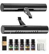 EORRZZY 2pcs Car Air Freshener Diffuser Vent Clips, Premium Gift Set with 5 Different Essential O...
