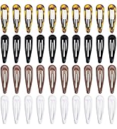 40pcs Hair Clips Set for Women & Girls, 2 Inch Non-Slip Metal Barrettes for Thick or Thin Hair, R...