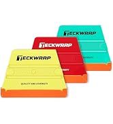TECKWRAP Felt Squeegee for Vinyl Wrap -Trapezoid Shape (Soft/Medium/Hard) | Pro Car Wrap Tool Kit...