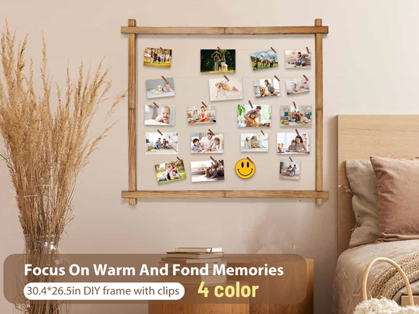 photo hanging display