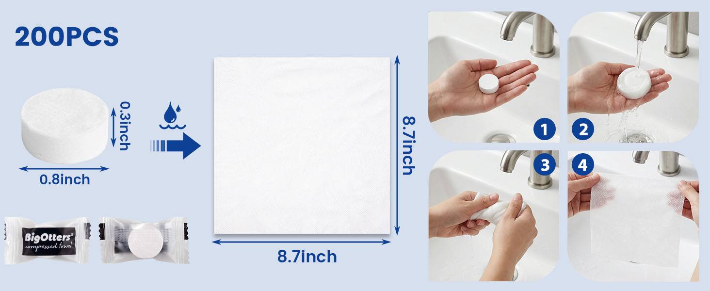 Disposable Compressed Towel