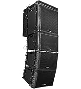 Sound Town ZETHUS Series Passive Line Array Speaker System with One 18-inch Subwoofer, Three 12-i...