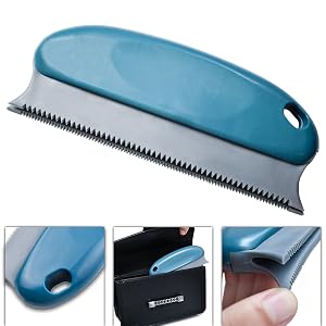 The details of pet hair remover brush