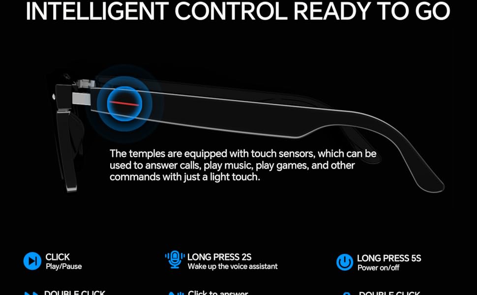 Bluetooth smart glasses 2