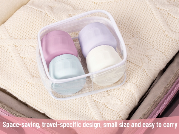 Travel Containers for Toiletries