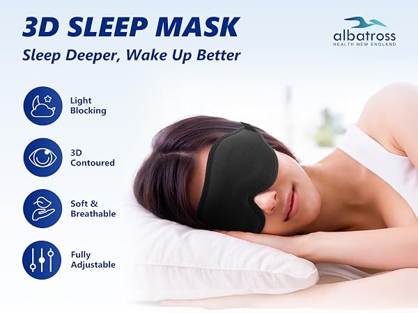 3D sleep mask