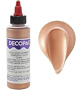 DecoPac Rose Gold Shimmer Premium Airbrush Color 4 oz