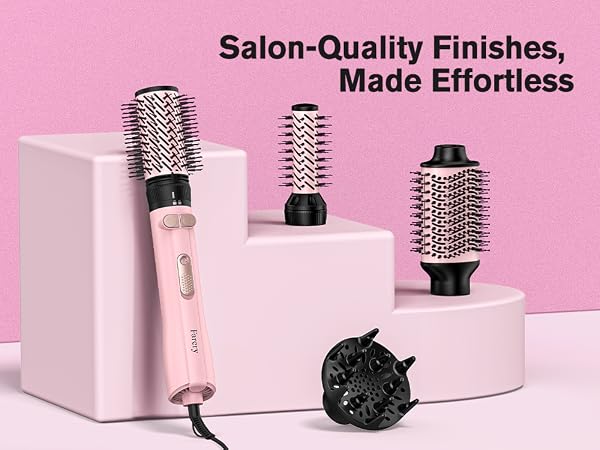 rotating hair dryer brush