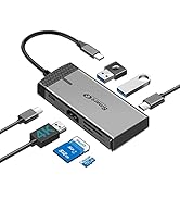 SmartQ H352 USB C Hub, USB-C Hub (7-in-1) with 4K HDMI, 100W Power Delivery, USB-C and 2 USB-A 5 ...