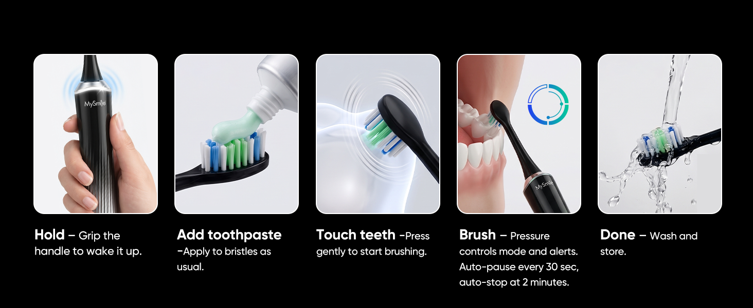MySmile MS-D59 Electric Toothbrush