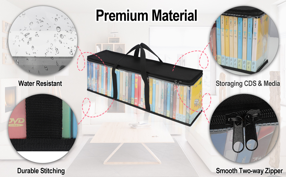 Dvd Case Holder Organizer