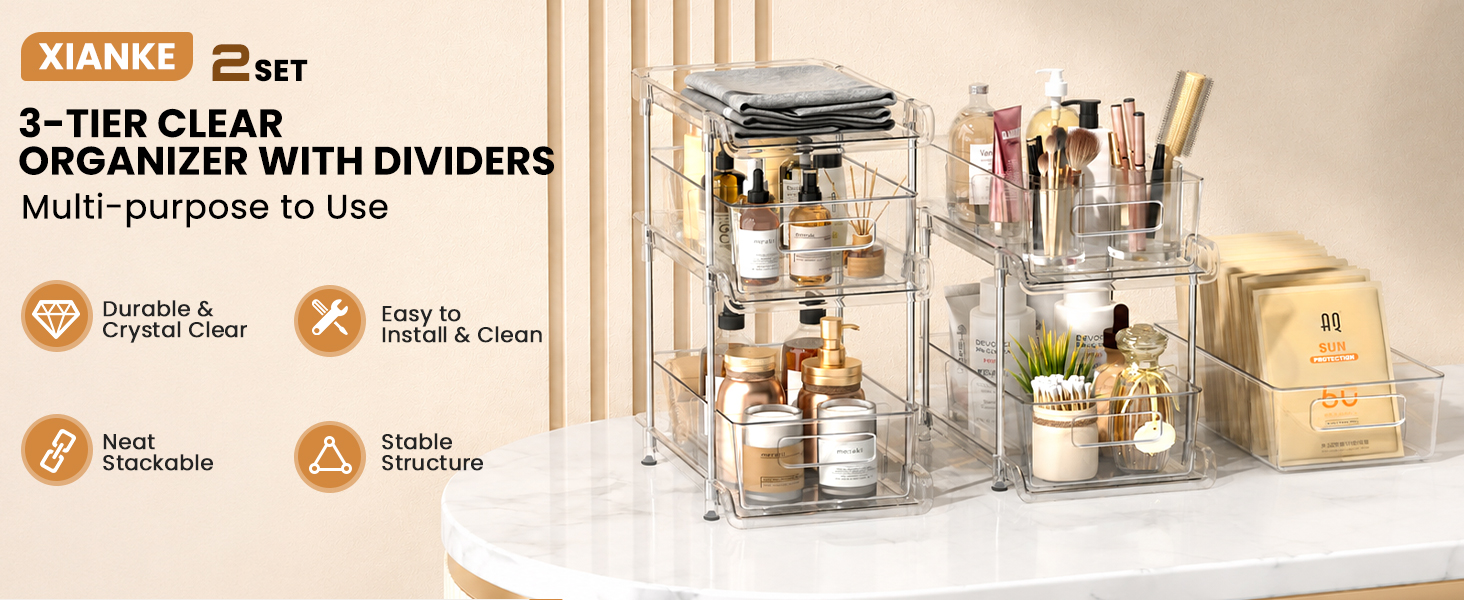 bathroom organizer 2set