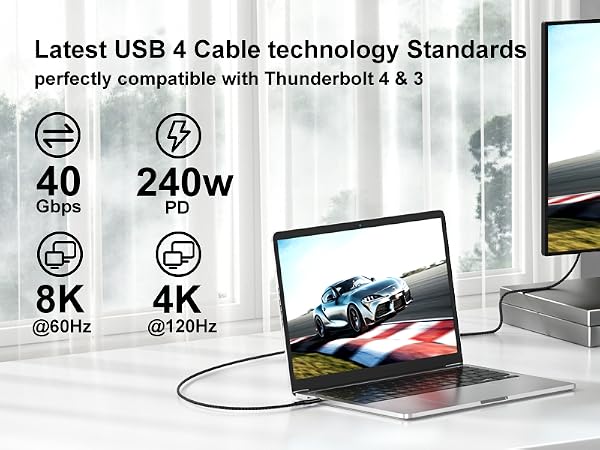 usb 4 cable 240w