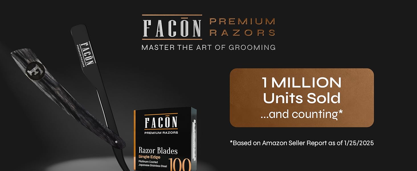 Facón Straight Razors for Men