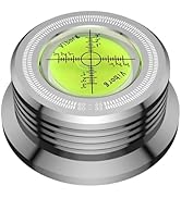 Viborg LP628S Record Weight Disc Stabilizer, Silver 60Hz Turntable Level, 280G (9.9 OZ) HiFi 3 in...