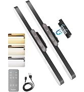 Ensenior 5W Makeup Light, 14 inch Rechargeable Vanity Lights for Mirror with Auto Off Timer Remot...