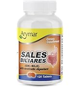 Arymar Sales Biliares Ox Bile with Digestive Enyzmes 120 Tablets