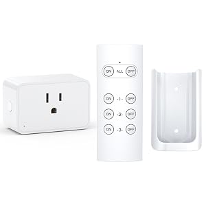G-ELEK Remote Control Outlet, Wireless Electrical Outlets, Wireless Remote Light Switch