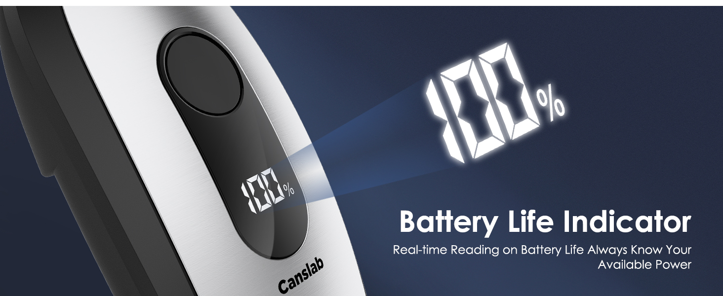 USB-C Rechargeable, Open 200+ Cans Per Charge, Real-Time LED Battery Track.