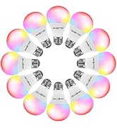 DAYBETTER Tuya Smart Light Bulbs, RGBCW WiFi Color Changing Led Bulbs Compatible with Alexa and G...