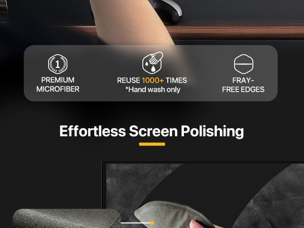 microfiber screen cleaning cloth