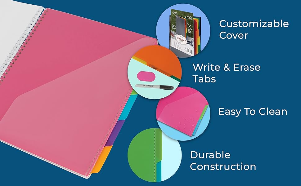 Samsill durable spiral organizer for papers