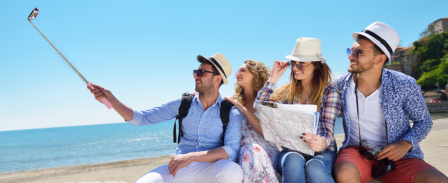 selfie stick for iphone with remote