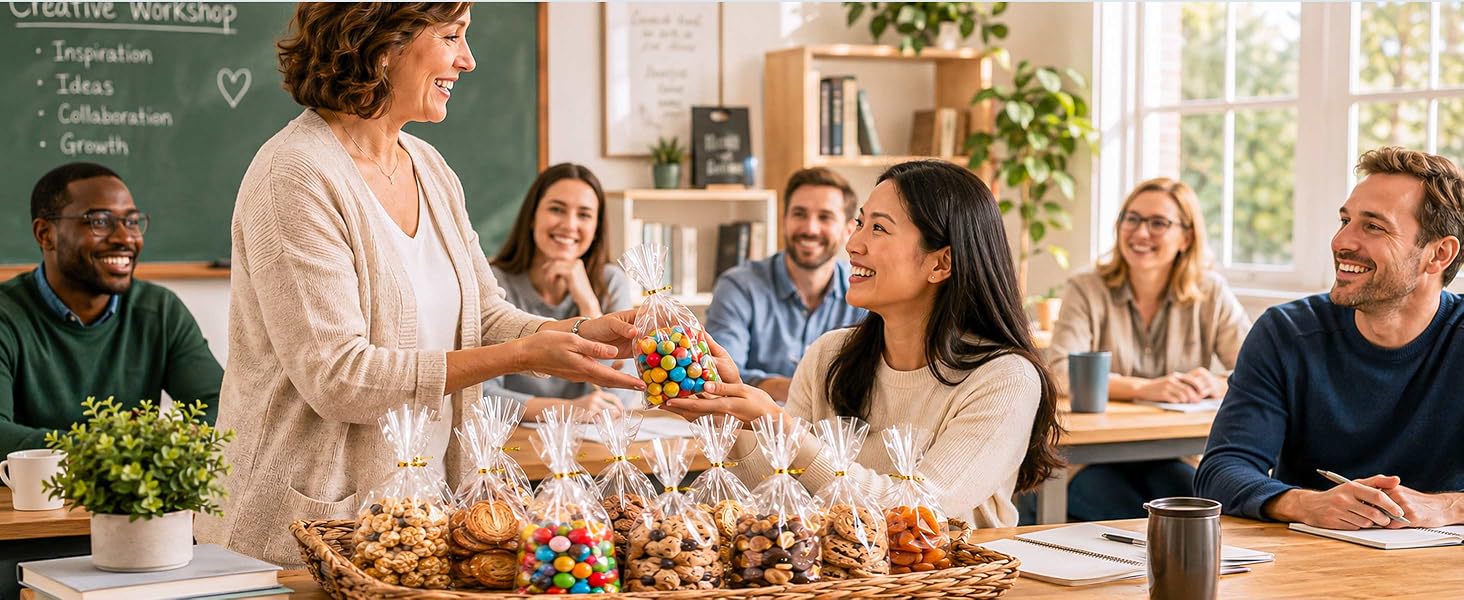 Clear Cellophane Treat Bags