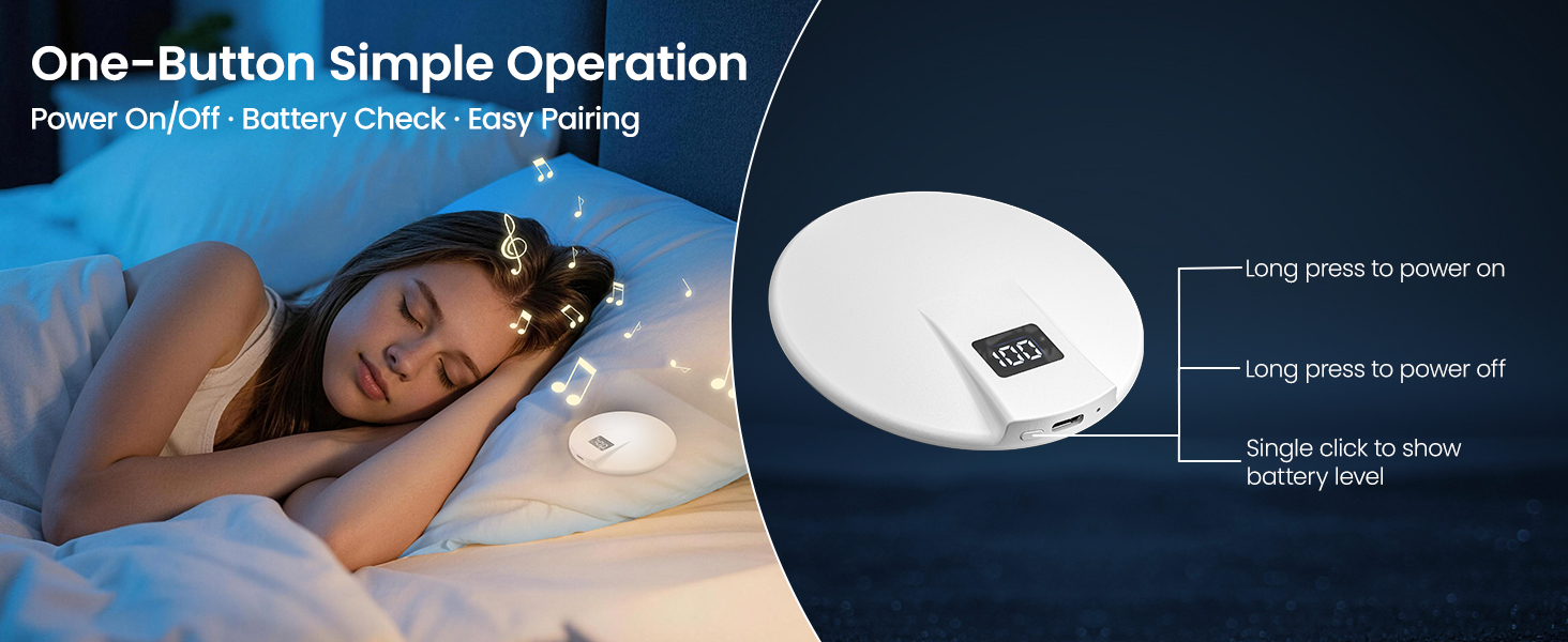 Portable Night White Noise Speaker